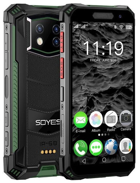 Amazon | SOYES S10 MAX ミニスマートフォン IP68防水 防塵 頑丈